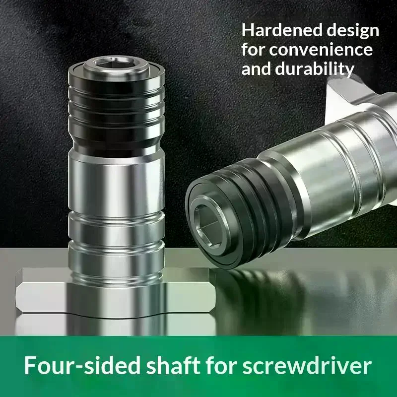 1Pc/2Pcs Electric Brushless Impact Wrench Adapter Drill Bit Chrome Vanadium Steel Dual Use Wrench Conversion Head