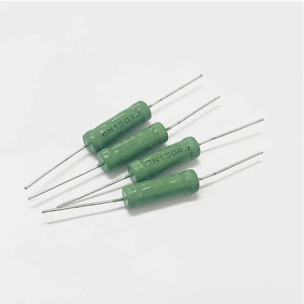 5PCS RX21 6W Wire Wound Resistance 5%0.1R 0.5R 1R 4.7R 10R 18R 20R 22R 24R 27R 30R 33R 36R 47R 100R 220R 470R 1K 10K 12K 15K