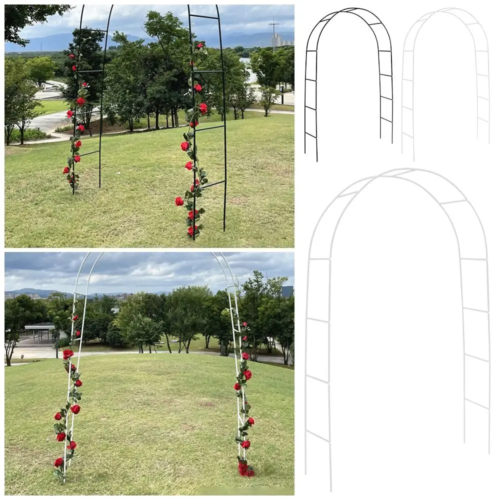 

Metal Arch Iron Shelf Balloons Archway Climbing Plant Support Flower Frame Freely Assembled Wedding Accessory Outdoor Arch Shelf