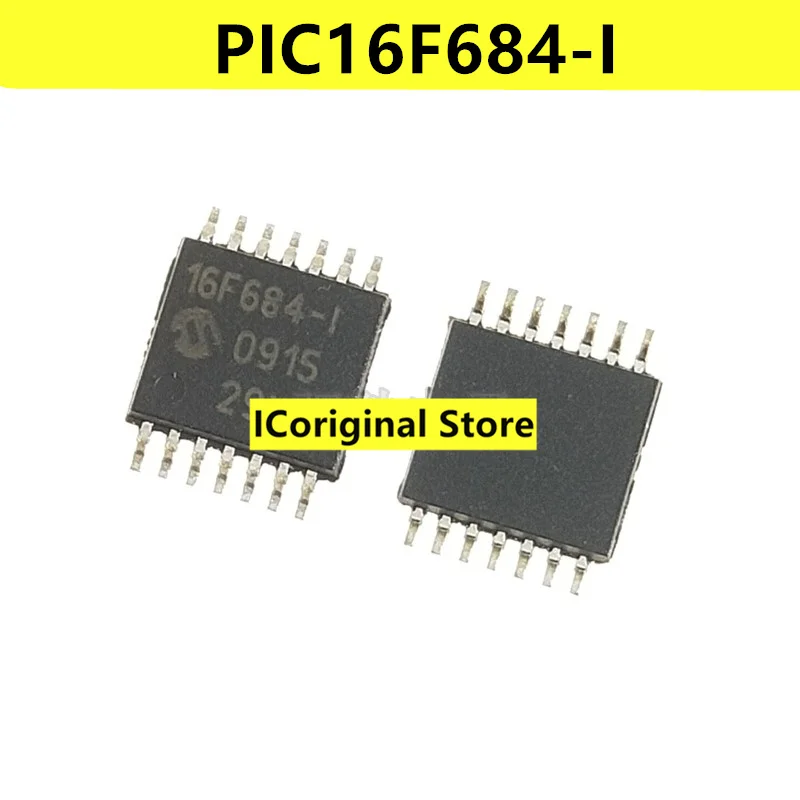 New and original PIC16F684 PIC16F684-I/ST 16F684-I TSSOP-14 Single chip microcontroller Logic chip electronic components IC chip