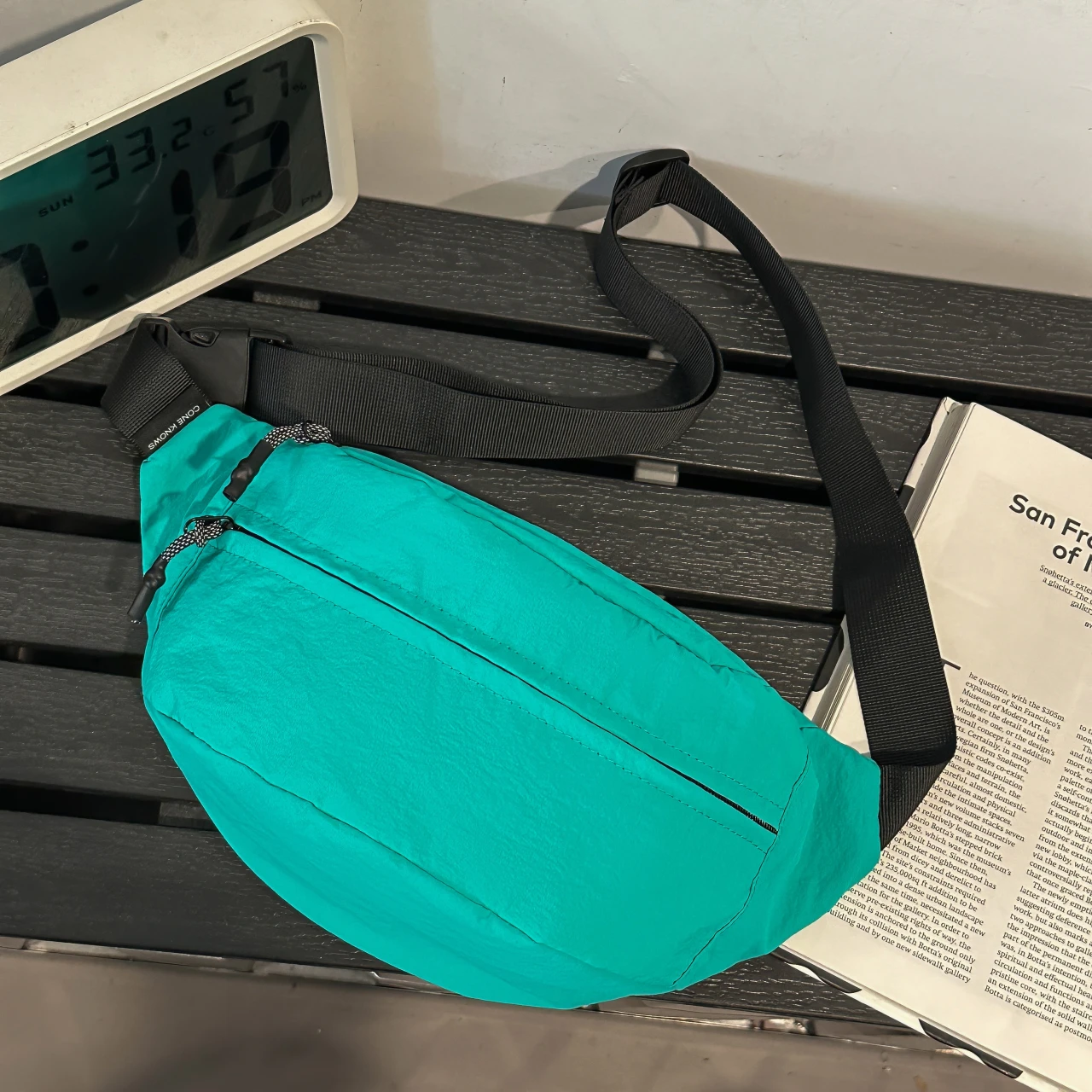 Confezione da petto. Borsa da petto in tinta unita da uomo semplice borsa a tracolla giapponese per il tempo libero nuova borsa sportiva borsa da uomo borsa a tracolla da donna