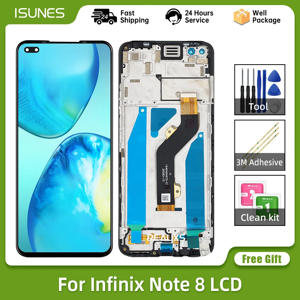 مراجعة تفصيلية لشاشة LCD الأصلية لجهاز Infinix Note 8