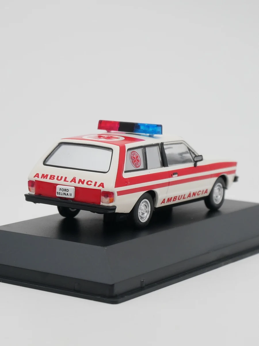 Ixo 1:43 Ford Belina II Ambulance Diecast Car Model Metal Toy Vehicle