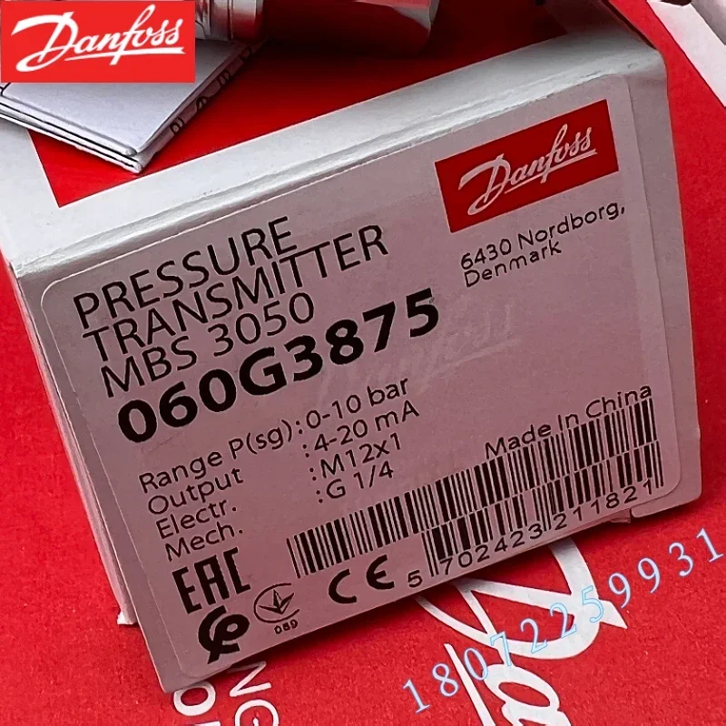 2026.4 MBS3150-2211-9GB04 060G3981 DANFOSS Marine Pressure Sensor Genuine