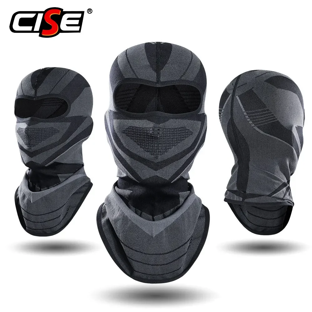 Motorcycle Balaclava Full Face Mask Helmet Liner Breathable Windproof Sweat Absorption Motorbike Motocross Motorcycle Equipments