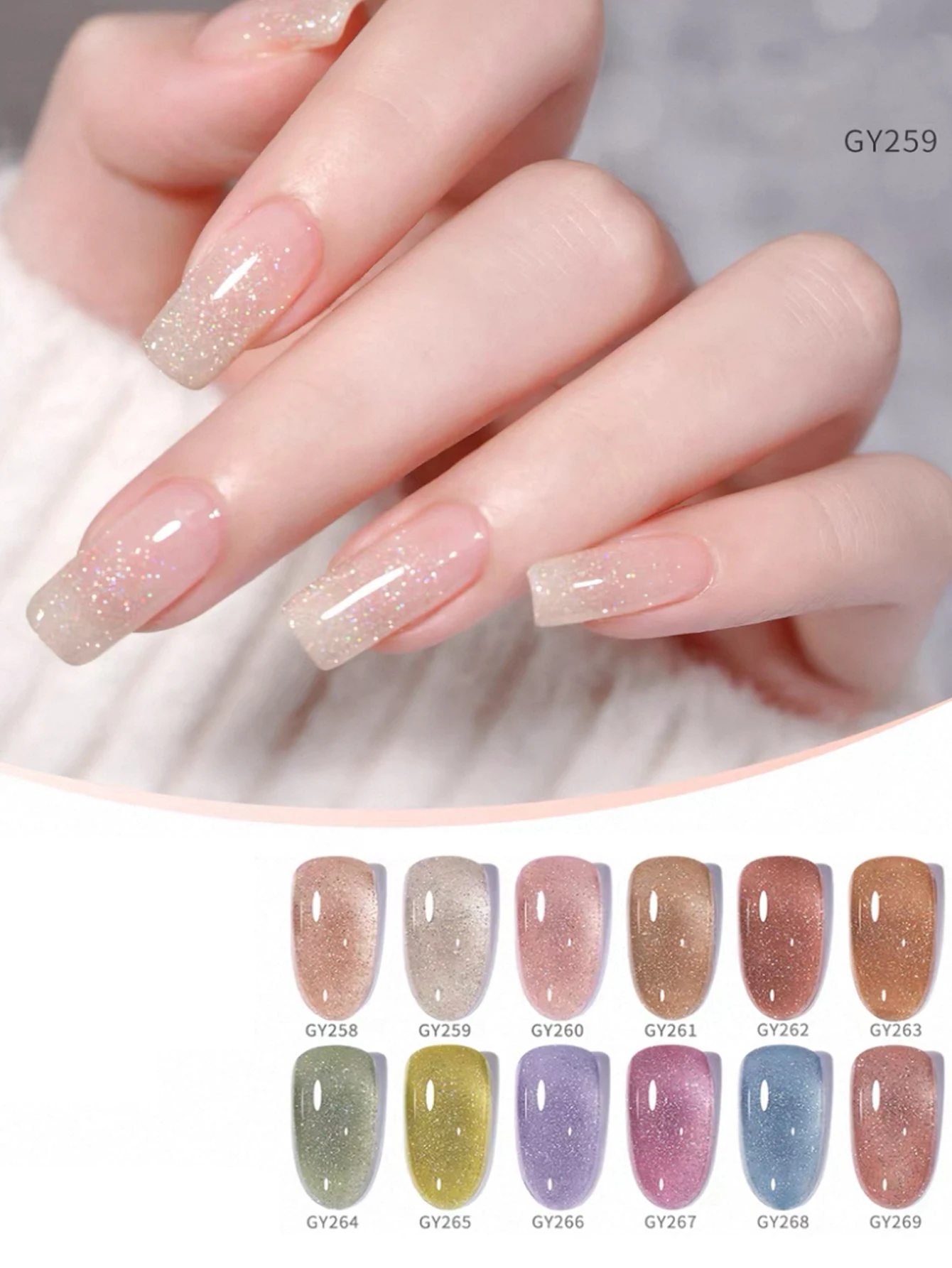 1/12 Uds nuevo Flash neón colorido caramelo de roca polvo de brillo fino de alta densidad diamante estrellado suministros de salón de manicura UV Gel para uñas