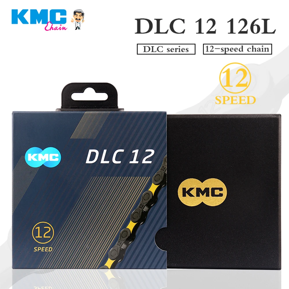 KMC DLC Bike Chain 12V MTB Diamond Black Red Blue Green Yellow Mountain Bicycle 12S X12 12 Speed Accessories For SHIMANO Sram