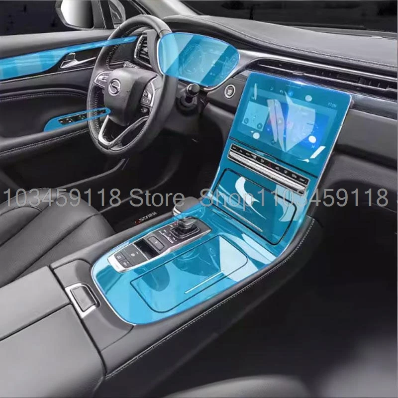 

Защитная пленка из ТПУ для GAC MOTOR TRUMPCHI GS5 2022 2023 2024, прозрачная, для центральной консоли автомобиля, защита от царапин, самовосстанавливающаяся