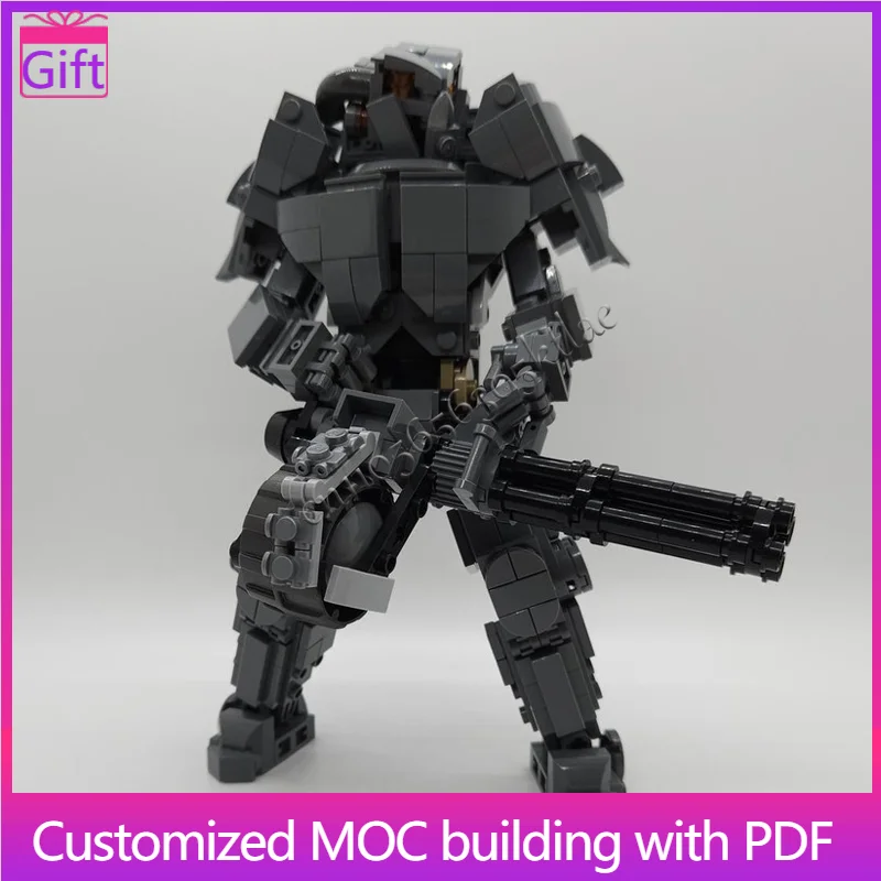 

511 Parts MOC Space Battle Mecha Robot Mega Figure Model Custom DIY Collection Creative Assembly Kids Exquisite Birthday Gift