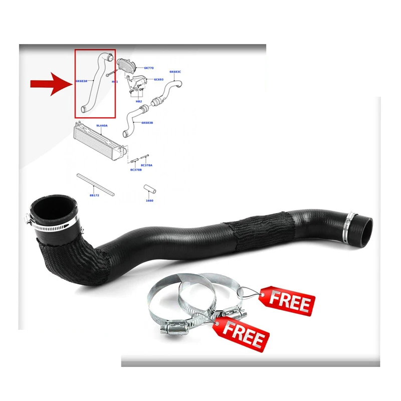 

INTERCOOLER TURBO HOSE PIPE FOR LAND ROVER RANGE ROVER SPORT 2.7 TDV6 PNH500025