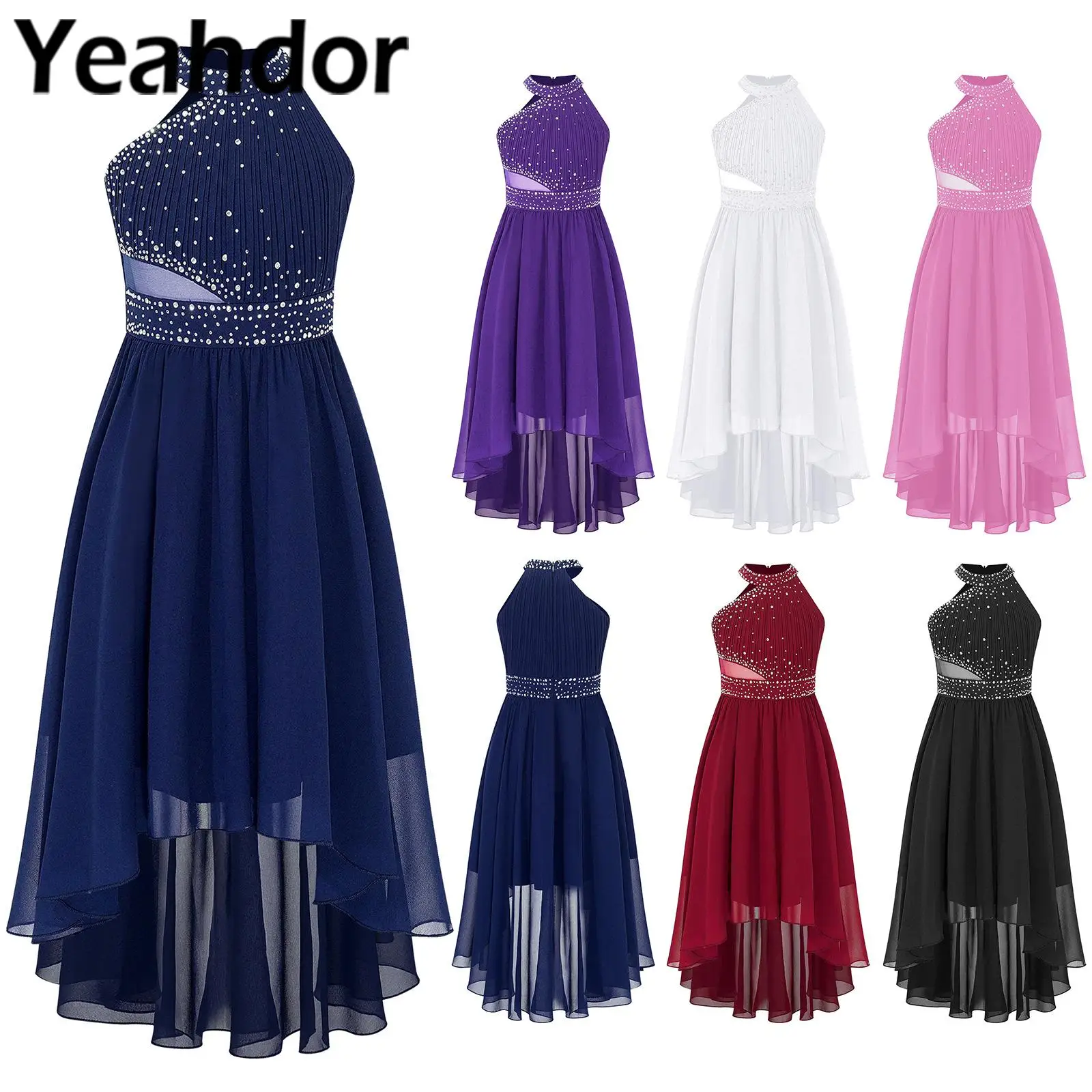 

Junior Bridesmaid Dresses For Teenage Flower Girl Dress Wedding Ceremonies Princess Birthday Party Gown Petite Robe Filles