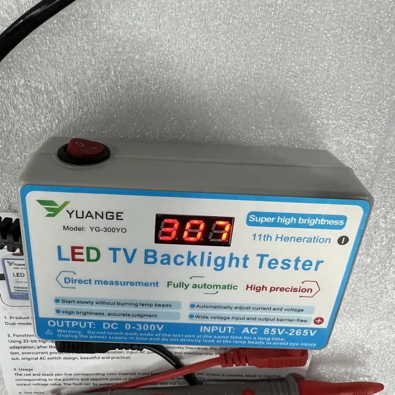 Wyjście 0-320V TV LED Tester naprawa dla podświetlenie TV strip Tester, napięcie wejściowe: 85-265V