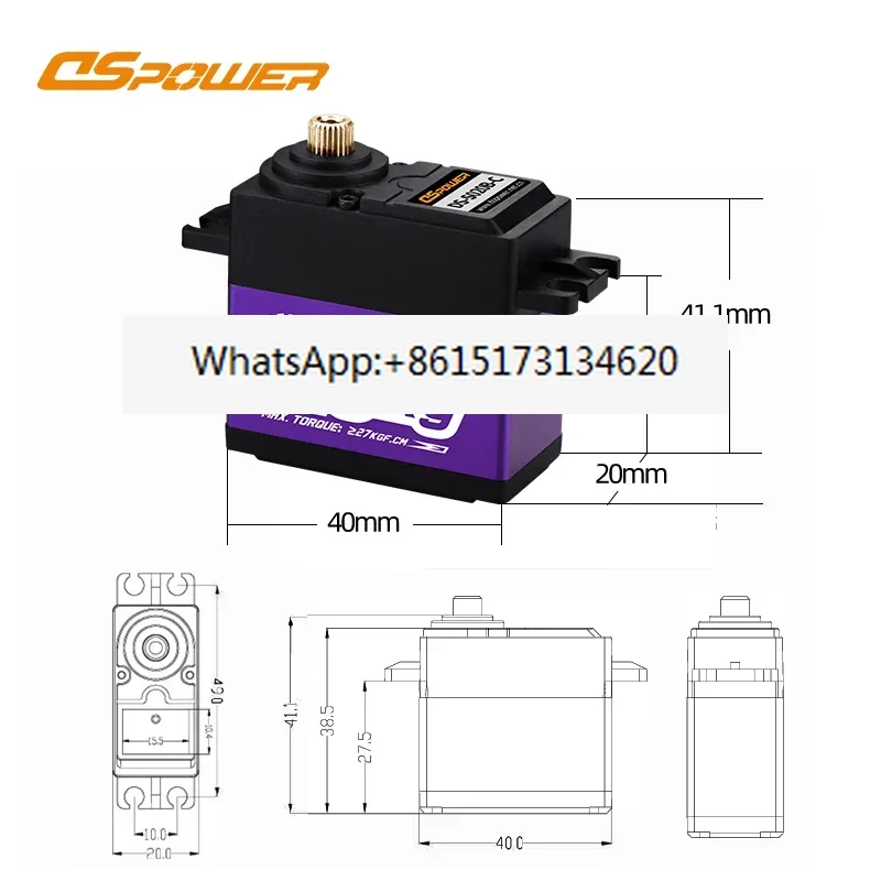 Wholesale high quality High Torque digital servo For RC Car Rc Helicopter Robot Arm RC Model DIY