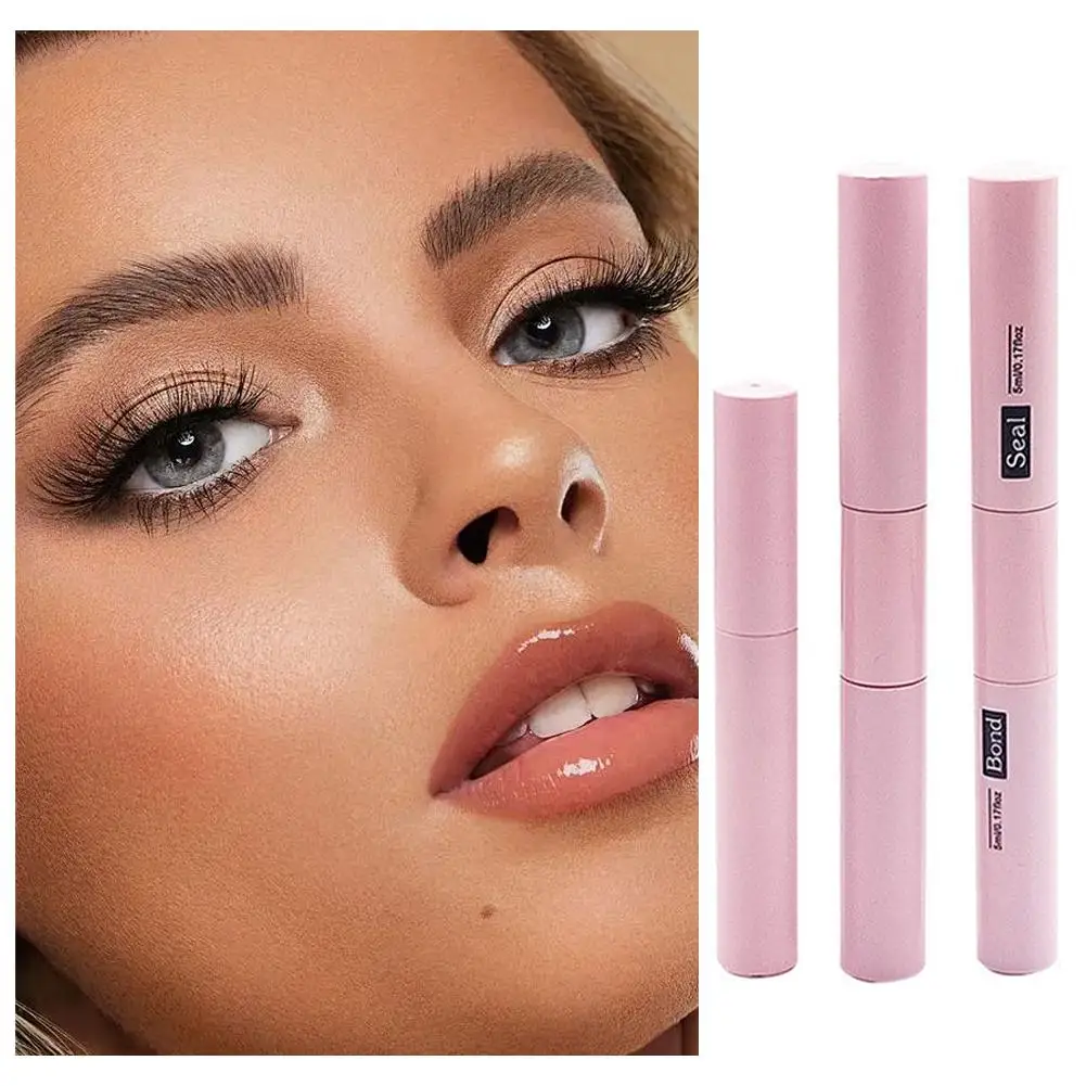 Wimpernbindung und Dichtung für Wimperncluster, langlebig, stark, fester Wimpernkleber, Wimpernkleber-Entferner, Pinzetten-Set, Wimpernverlängerungswerkzeug