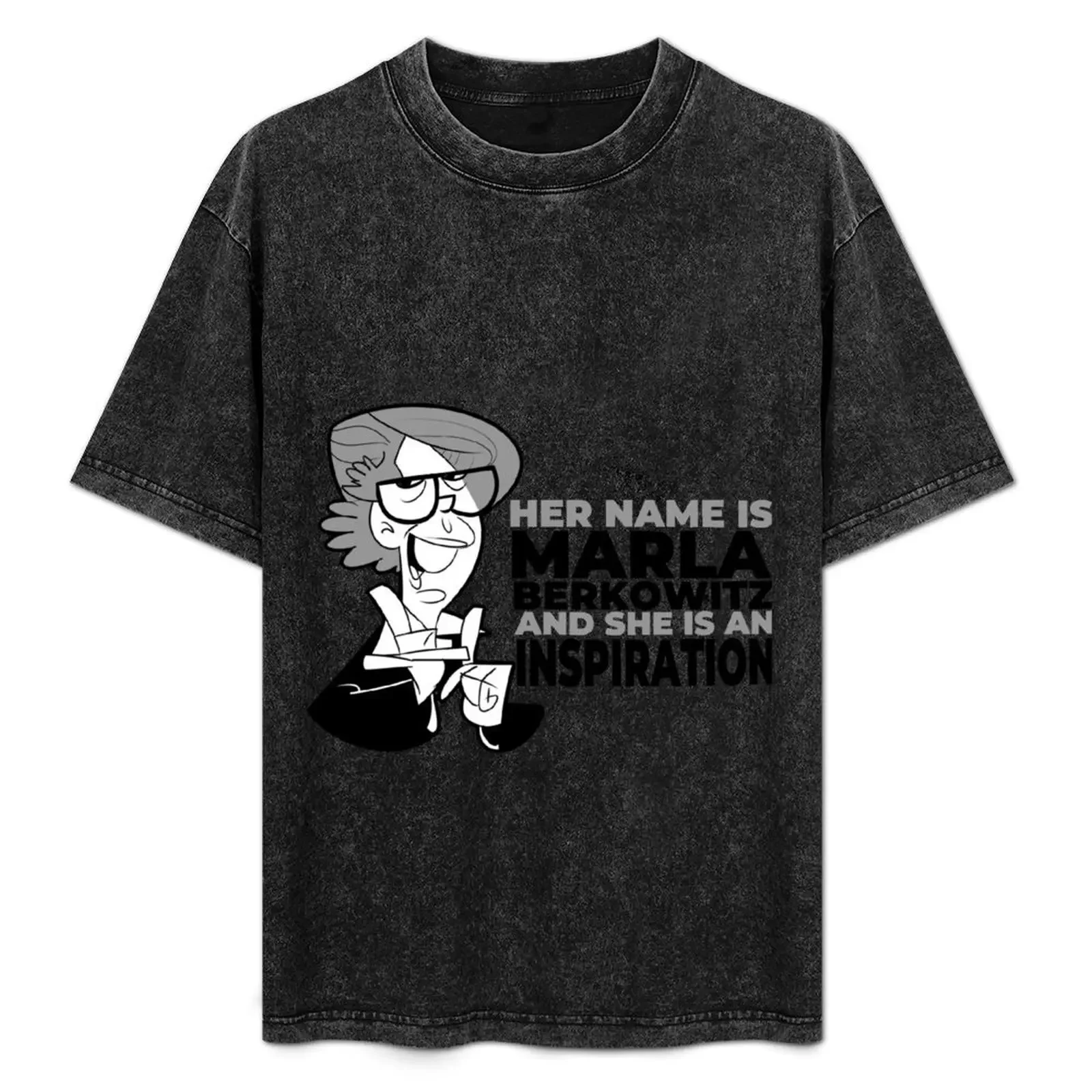 

MARLA BERKOWITZ T-Shirt Short sleeve tee cotton man t-shirts cute tops men clothing