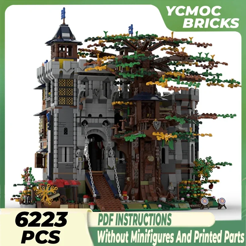 Technical Moc Bricks Castle Model Tree Of Life Castle Modular Building Blocks Gifts Toys For Children DIY Sets Assembling Model