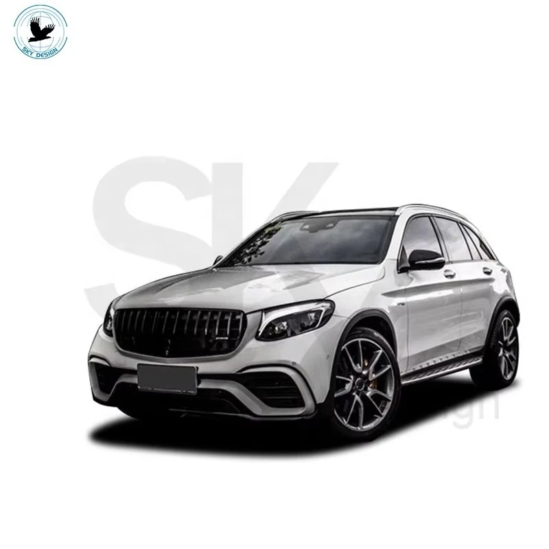 Factory Promotion Price Car Bumper Body Kit for GLC250 X253 Coupe to GLC63s Front Bumper Grille Rear Diffuser Exhaust Tips