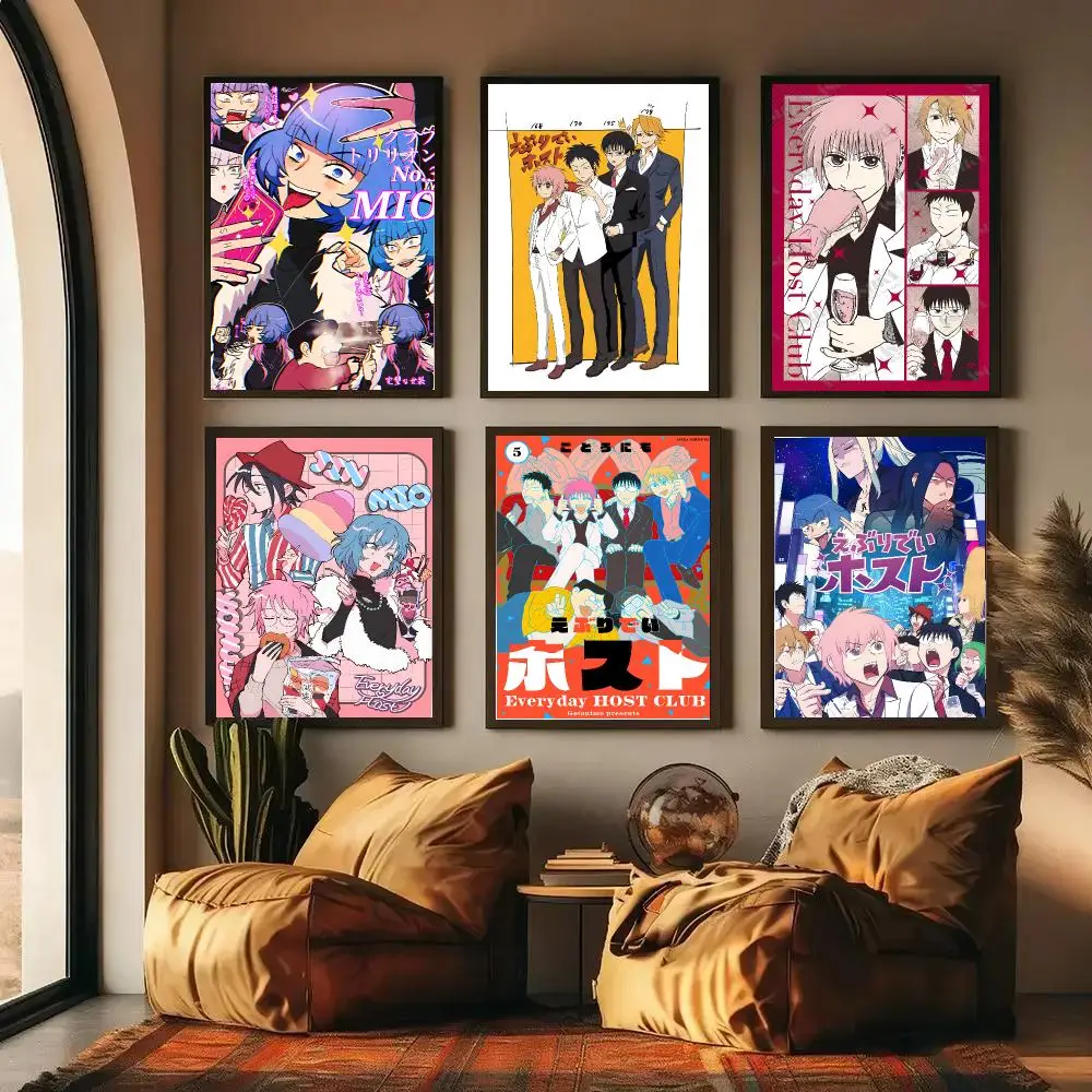 Everyday Host Poster High-definition Waterproof Poster Stickers, Suitable For Bedroom, Living Room, Home Decoration