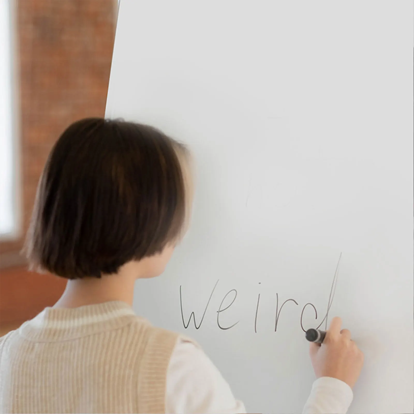 1 set whiteboard droog uitwisbaar vel uitwisbare whiteboardsticker schoolbord whiteboardsticker schoolbordsticker witte bordrol