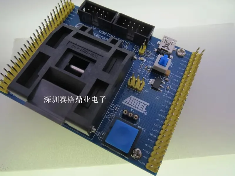 Original ATMEL IC Test Seat ATmega1280 ATmega2560/ATmega640 Burning Programm QFP100 Socket Adapte