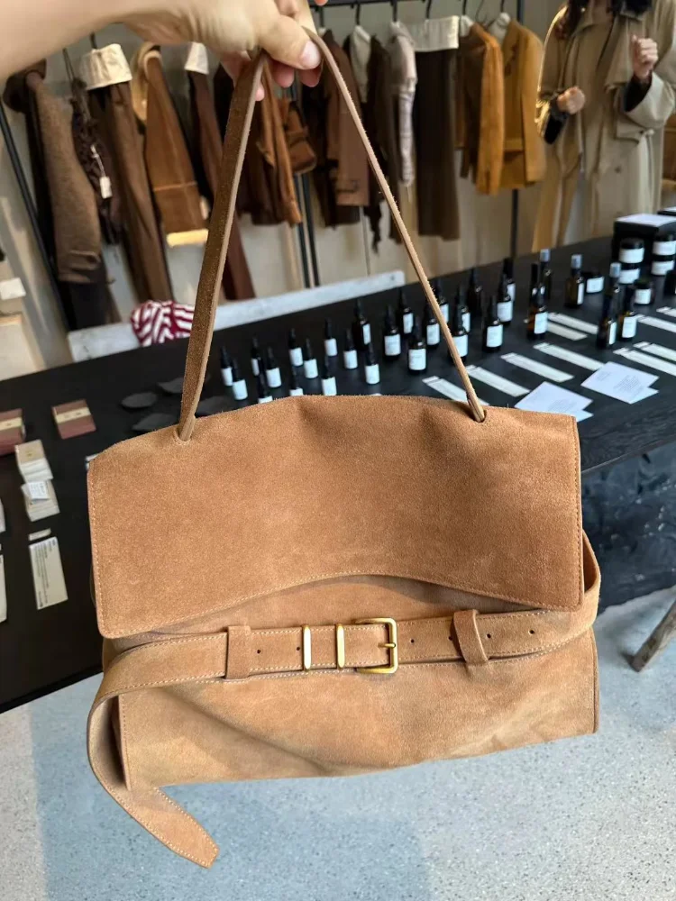 

Женская сумка через плечо со съемным декоративным ремнем, матовый портфель с откидной крышкой, сумка через плечо с магнитной застежкой и регулируемым ремешком