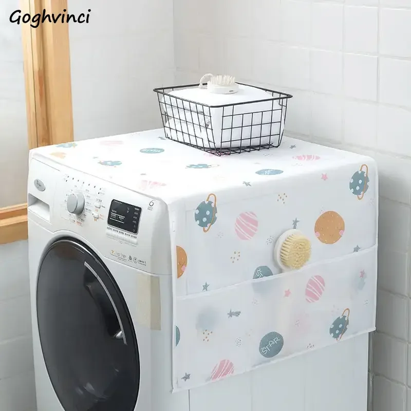 Dust-proof Refrigerator Covers Oil-proof Storage Multi-function Universal Washing Machine Dust Cover Household Portable Decor