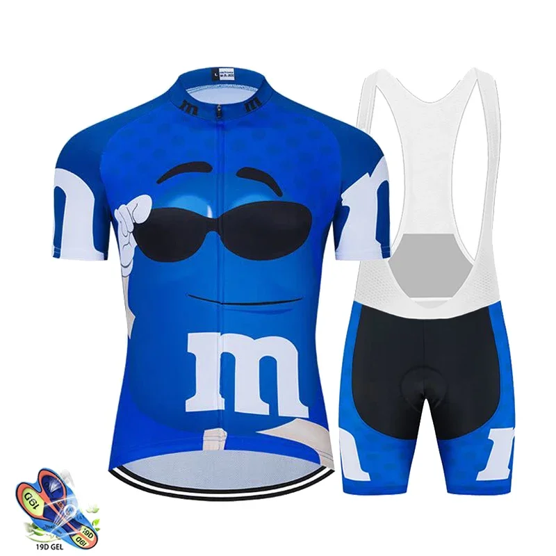 Crossrider 2024 Funny Cycling Jersey MTB Mountain bike Clothing Mens Short Cycling Set Bicycle Wear Clothes Maillot Culotte Suit