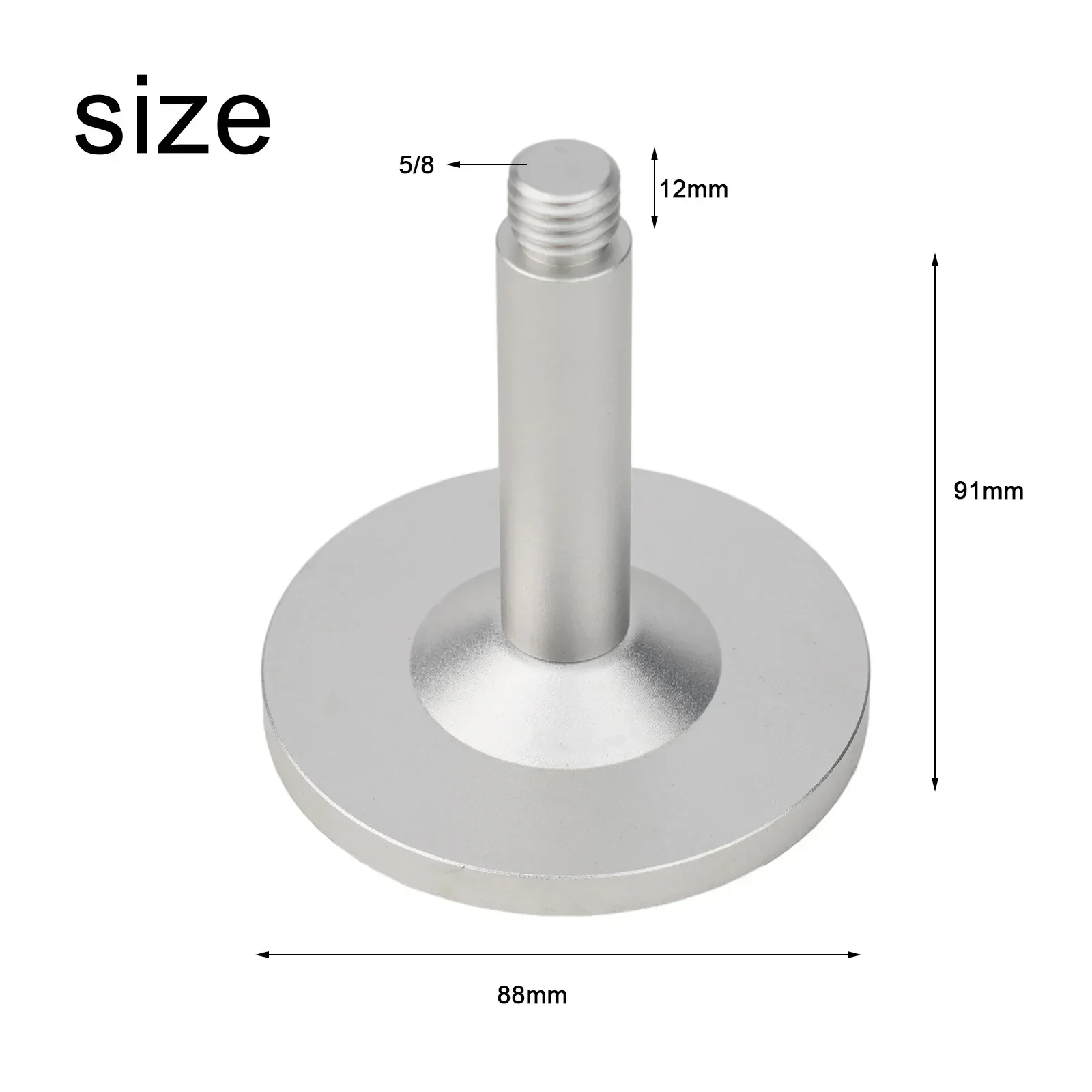 Magnetic Base Mounting  Antioxidant and Antirust Antenna Base  Suitable for Low Frequency Communication  5/8 11unc Connector