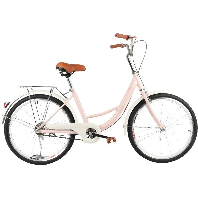 BRBR24/26 Inch Vintage Ladies Bike High Quality OEM Bicycle Made In China Fashionable City Bike With Speed Model For Women