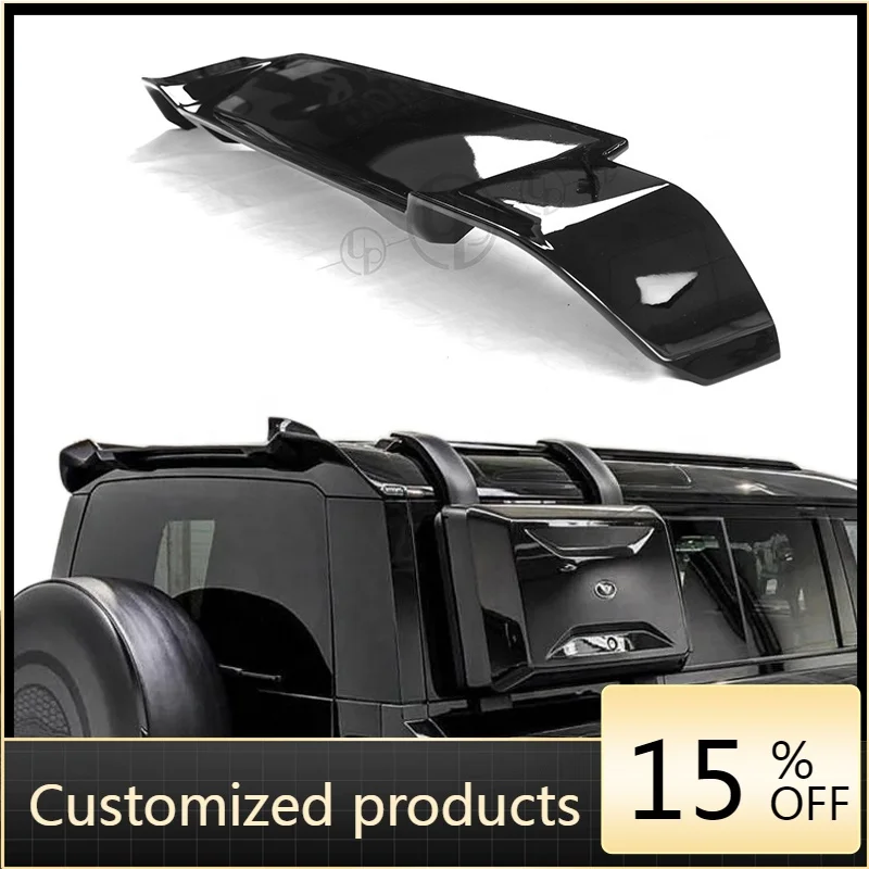 

Высокая экономичность и надежность. Заднее крыло для Defender. Автомобильные аксессуары. Задний спойлер. Детали кузова автомобиля. Комплект из полипропиленового материала.