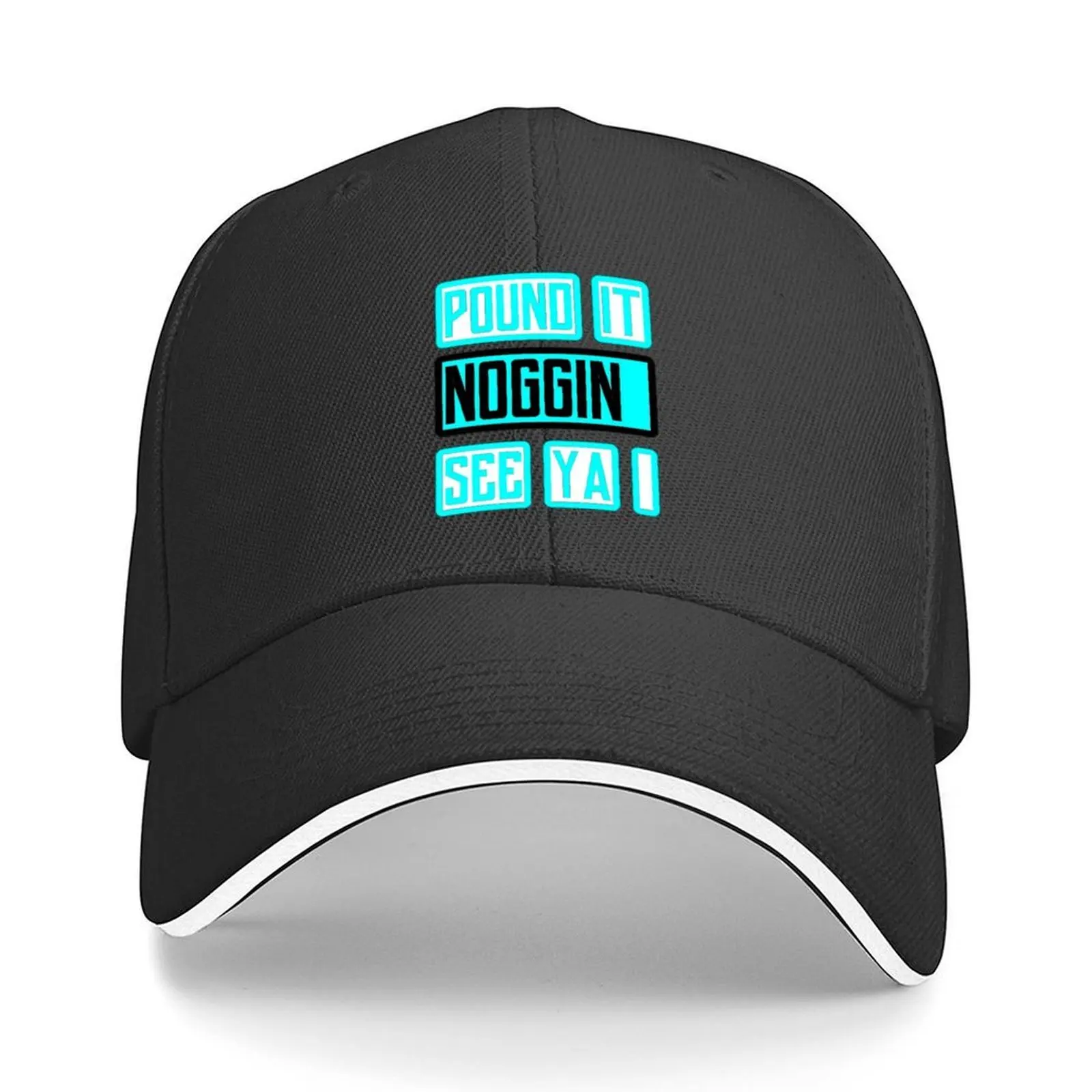

Noggin Dude Baseball Cap New In The Hat black Anime fishing hat Elegant Women's Hats Men's