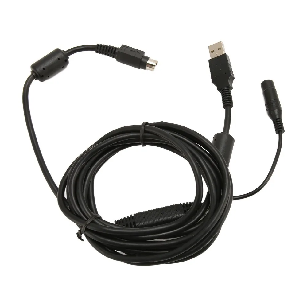 Professional Camera Link Cable USB A/ Camera Port / Power Port 3 Ports Cable for Logitech CC2900e 3500e 2900ep 3000e