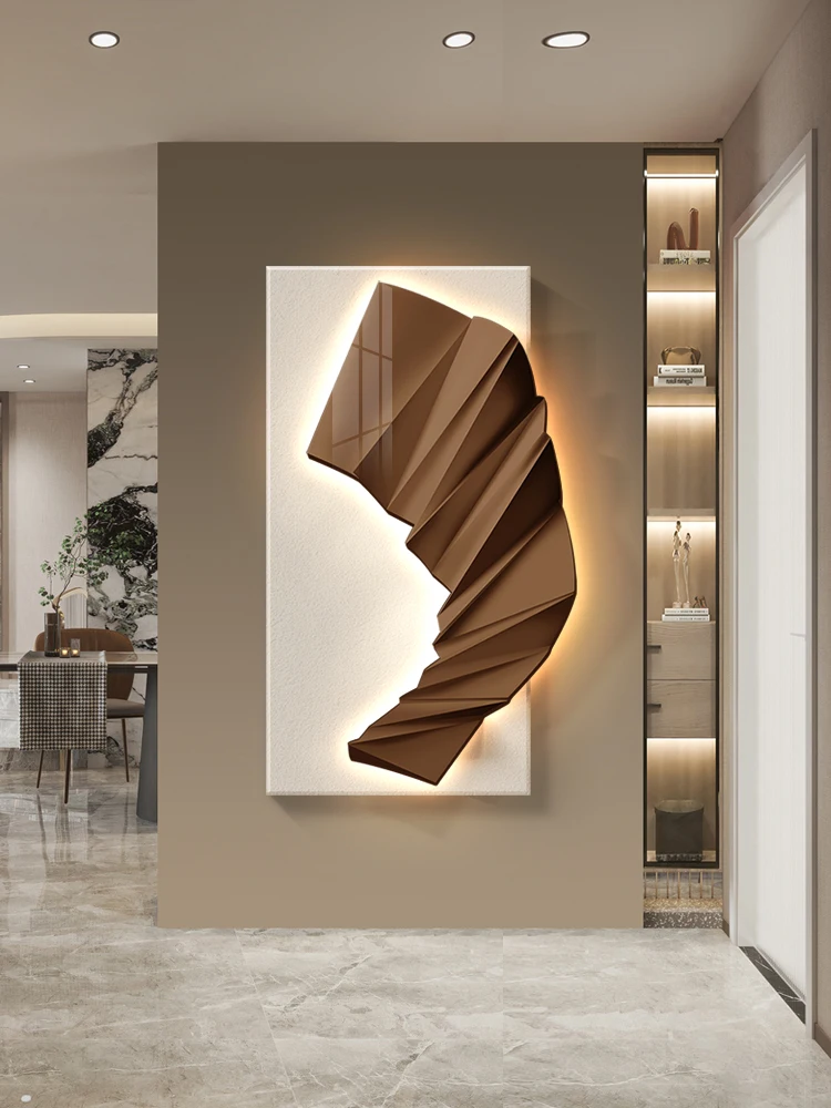 

Ji Ji Feng Xuan Guan decorative painting corridor three-dimensional abstract geometric painting