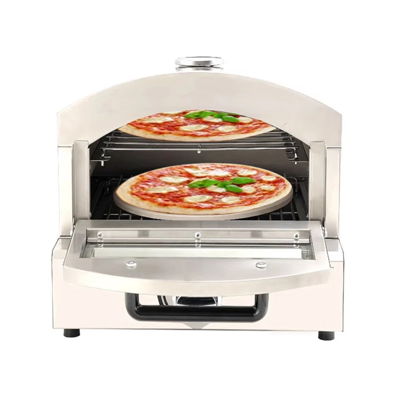 Small gas pizza oven Commercial single layer pizza oven PIZZA outdoor baking oven