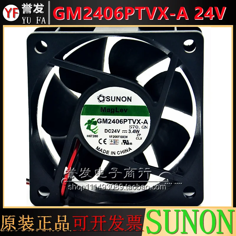 

НОВЫЙ ОРИГИНАЛЬНЫЙ GM2406PTVX-A 24 В 3,4 Вт 6025 60x60x25 мм Охлаждающий ВЕНТИЛЯТОР РАДИАТОР