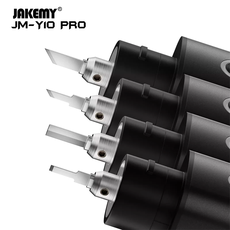 JAKEMY JM-Y10 Ультразвуковой нож для резки с OLED-экраном Светодиодное освещение Многофункциональная ручка для удаления клея для резки и полировки