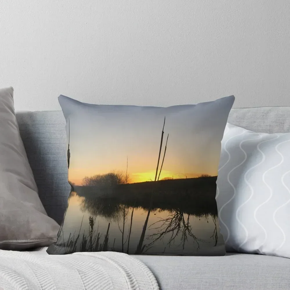 

Beautiful Alberta, Canada Throw Pillow Sofa Decorative Covers Bed pillowcases Pillowcases For Pillows home decor items pillow