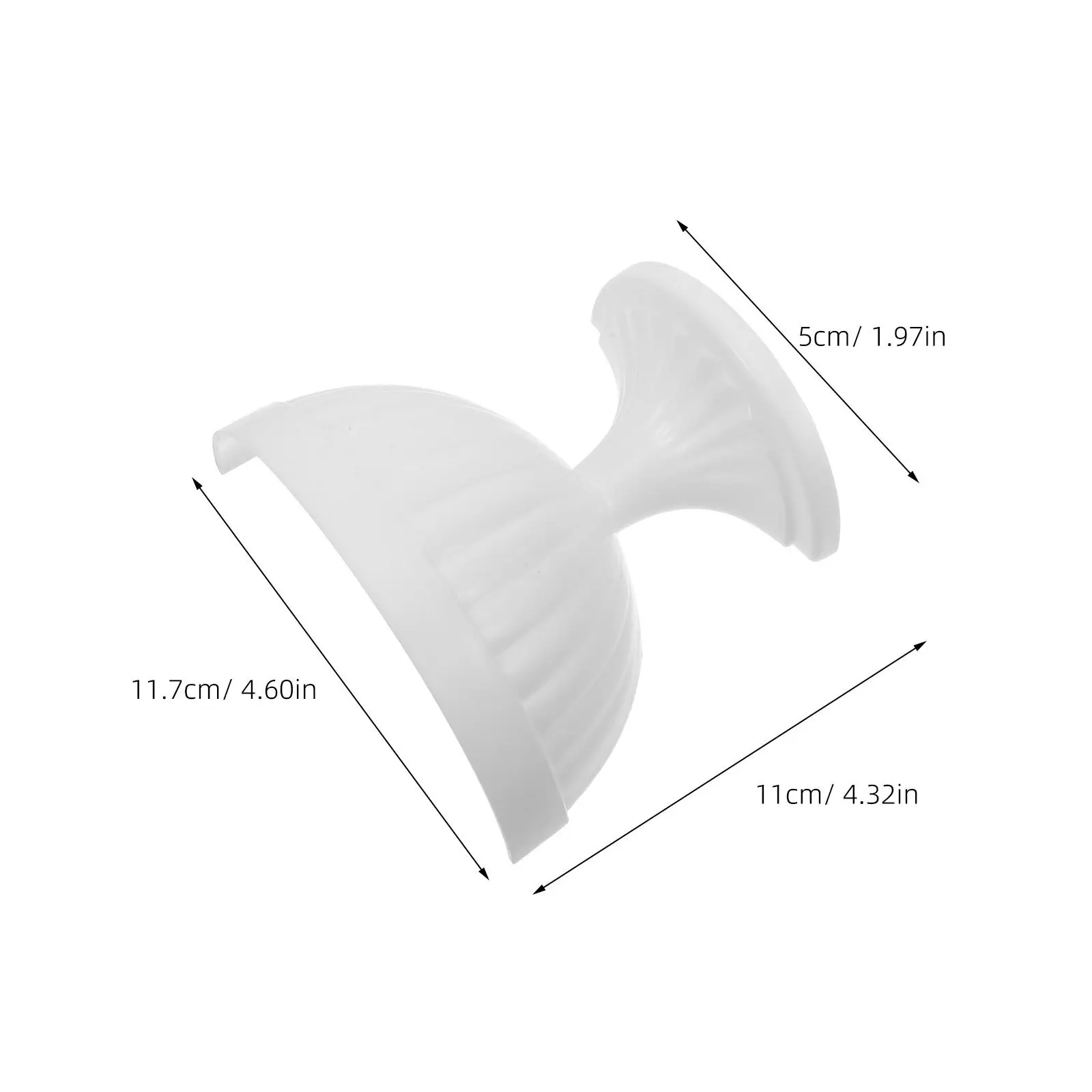 Wall Mounted Planter 2 Pack Plastic Urn Vase Half Flower Pot Indoor Porch Rustic Roman Style Decor