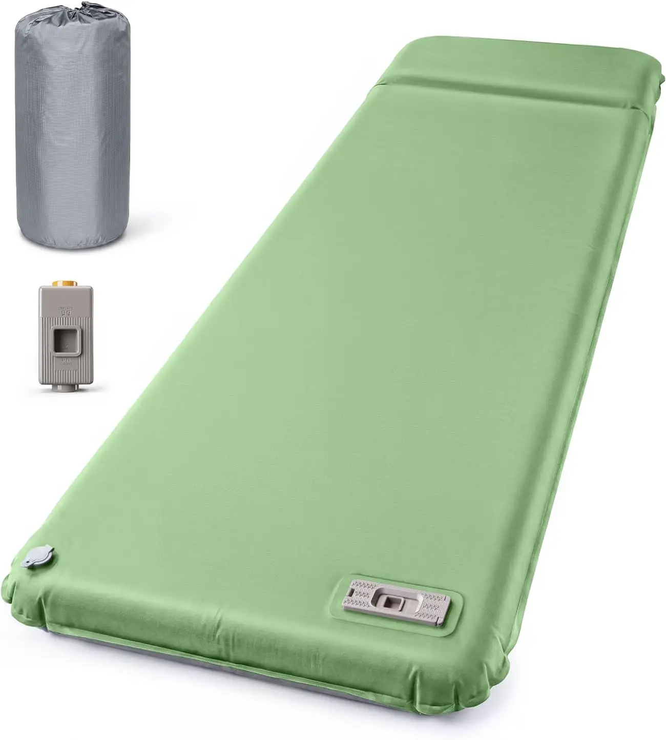 Self-Inflating Camping Sleeping Pad with Electric Air Pump 2.56