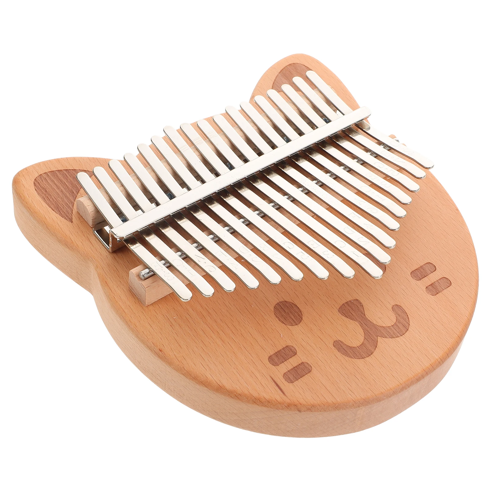 

Versatile 17Key Thumb Piano Finger Instrument Easy To Play Wooden Kalimba Portable Musical Toy For Beginners Mbira Decor