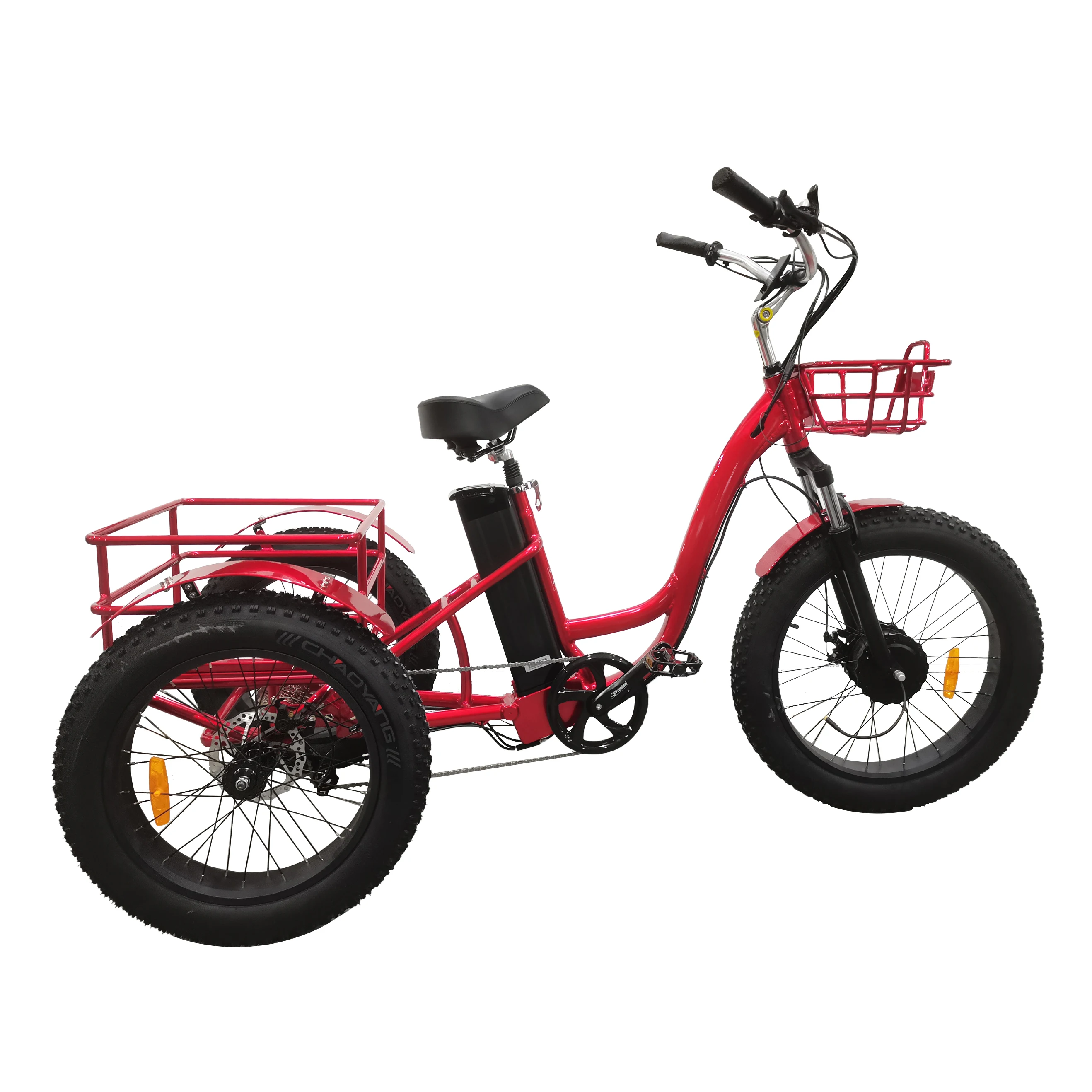 

Ristar Bafang Front Drive electric carry bike three wheel bicycle electric bike manufacture cargo electric bicycle for disable