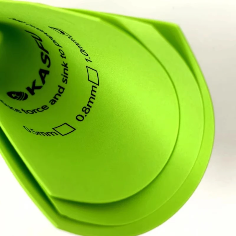 0.5/0.8/1.0/2.1/2.2 مللي متر مضرب تنس الطاولة الإسفنج سوبر لينة وخفيفة واحدة الإسفنج مناسبة للنقاط القصيرة/الطويلة في المطاط