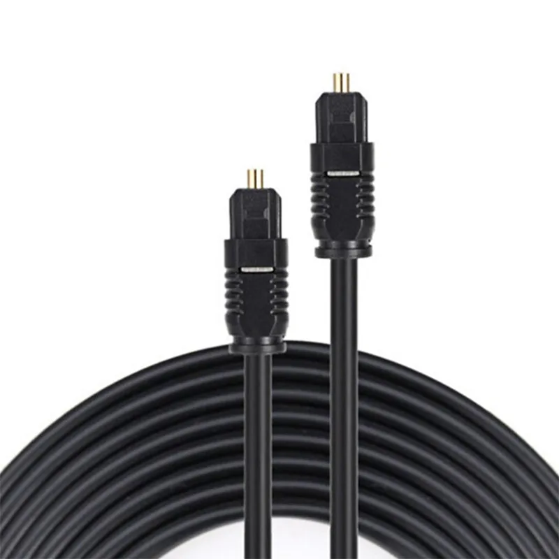 3.5mm Plug to Toslink Audio Cable Digital SPDIF Optical Fiber Cord Gold Plated For Speaker Blu-ray Player Xbox Power Amplifier