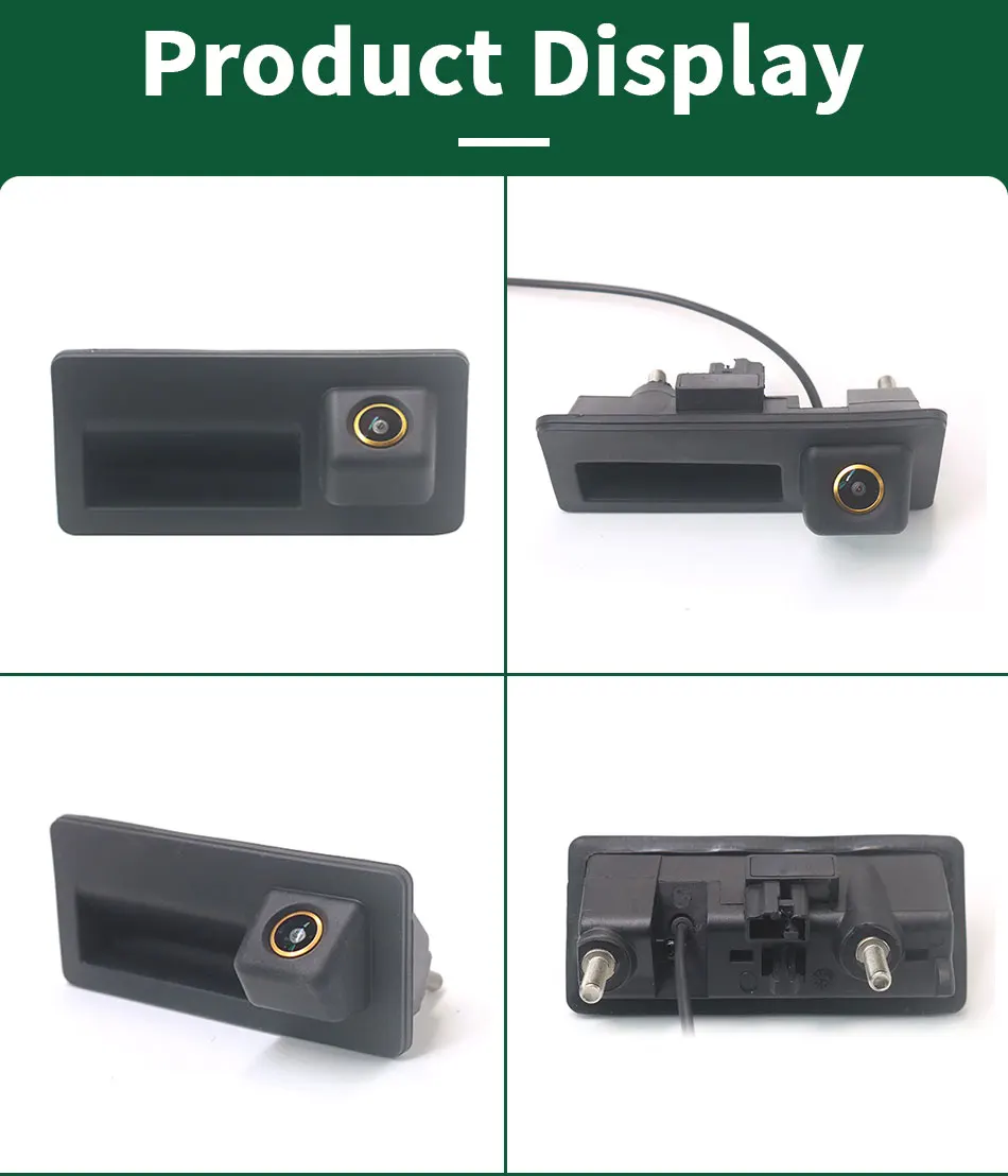 170 ° AHD 1080P Fahrzeug-Rückfahrkamera für Volkswagen Golf Passat B7 B6 Tiguan Jetta MK6 Audi A3 A4 A5 Q5 A6 – Detail 10