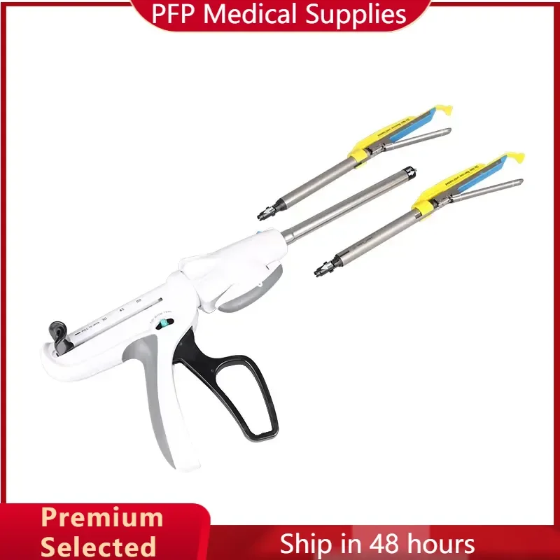AP09 Disposable Endoscopic Linear Cutter Stapler Plastic Power Source Manual for Abdominal Surgery Equipment Use