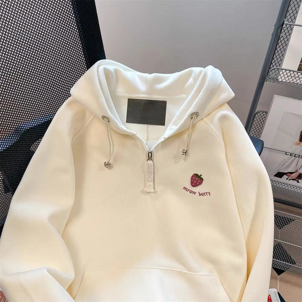 

Толстовки с капюшоном на молнии 2000-х годов, японские топы, женские нишевые уличные винтажные толстовки в старом стирке, тяжелые абрикосовые буквы, все на каждый день