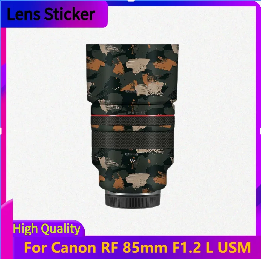 

For Canon RF 85mm F1.2 L USM Lens Sticker Protective Skin Decal Film Anti-Scratch Protector Coat RF85 RF85 1.2 RF85/1.2