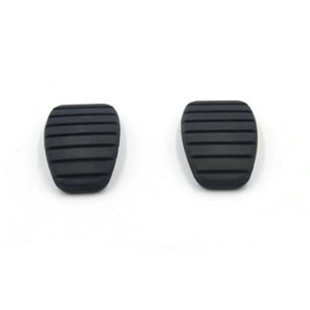 Rubber Cover Clutch Pedal Cushion Footboard Mat 2pcs 60g Anti-Skid For Renault Clio Laguna Megane Scenic Kangoo