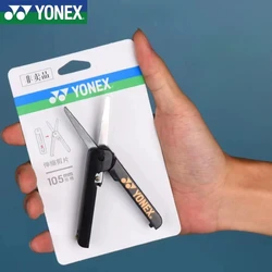 YONEX raqueta de bádminton cortador de hilo profesional Mini herramienta cortadora de hilo ajustable portátil tijeras línea de pesca