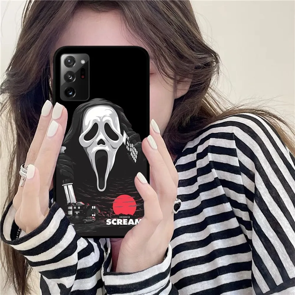 G-Ghostface-S-Scream Phone Case For Samsung Note 8 9 10 20 Pro Plus Lite M 10 11 20 30 21 31 51 A 21 22 42 02 03